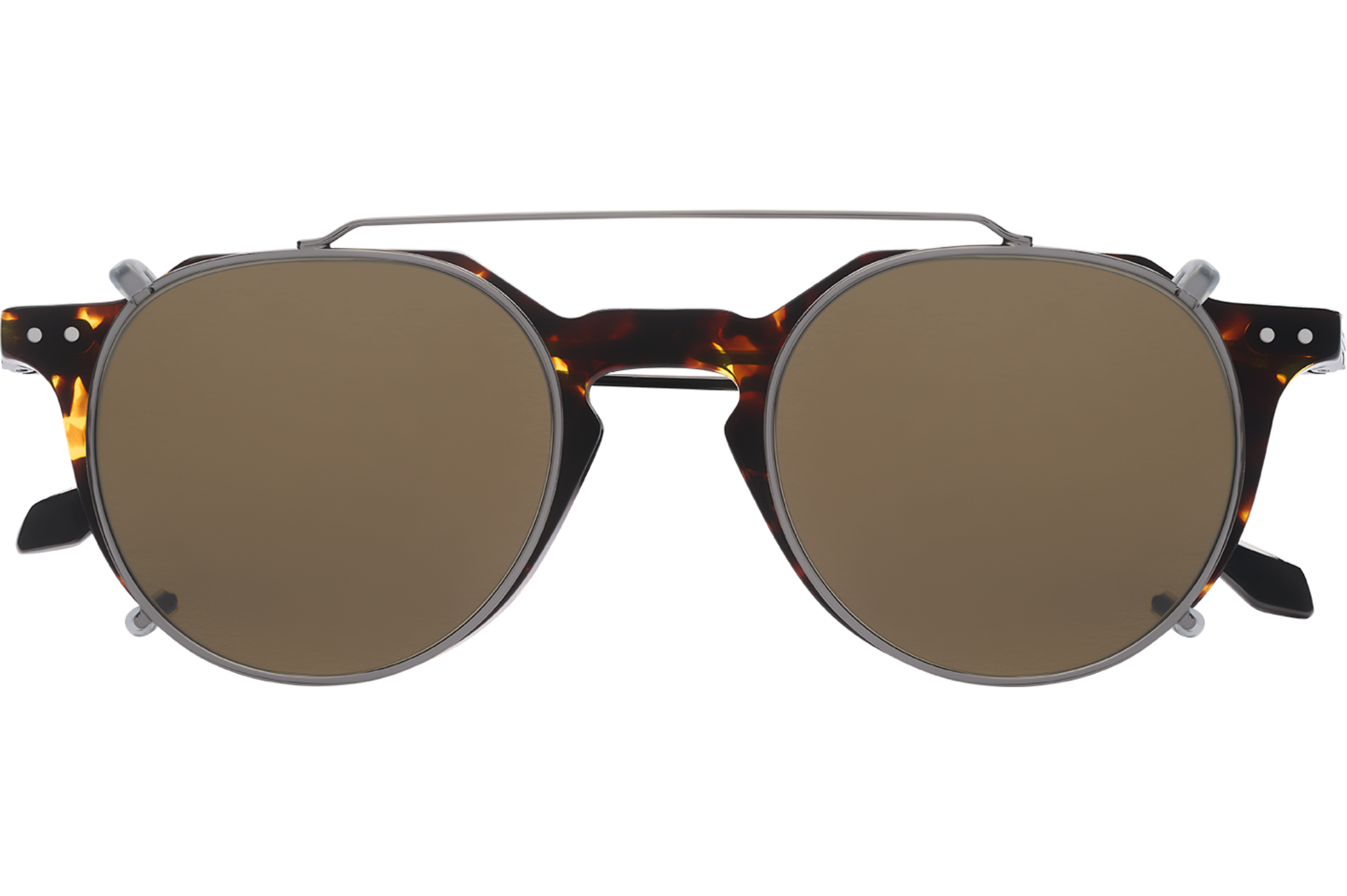 Occhiali da vista GIORGIO NANNINI FILUM CAJU CLIP-ON Clip-on canna di fucile