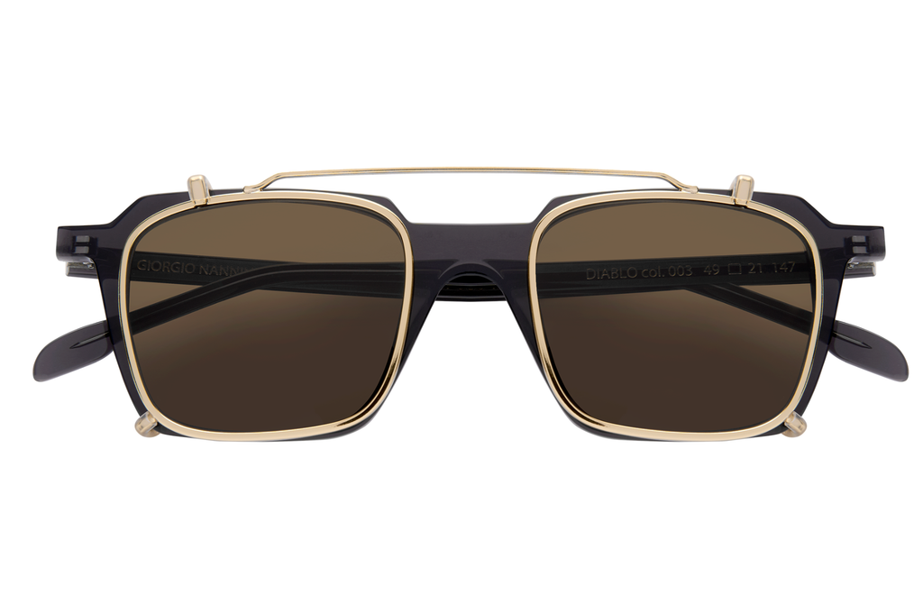 Occhiali da vista GIORGIO NANNINI FILUM DIABLO CLIP-ON Clip-on oro