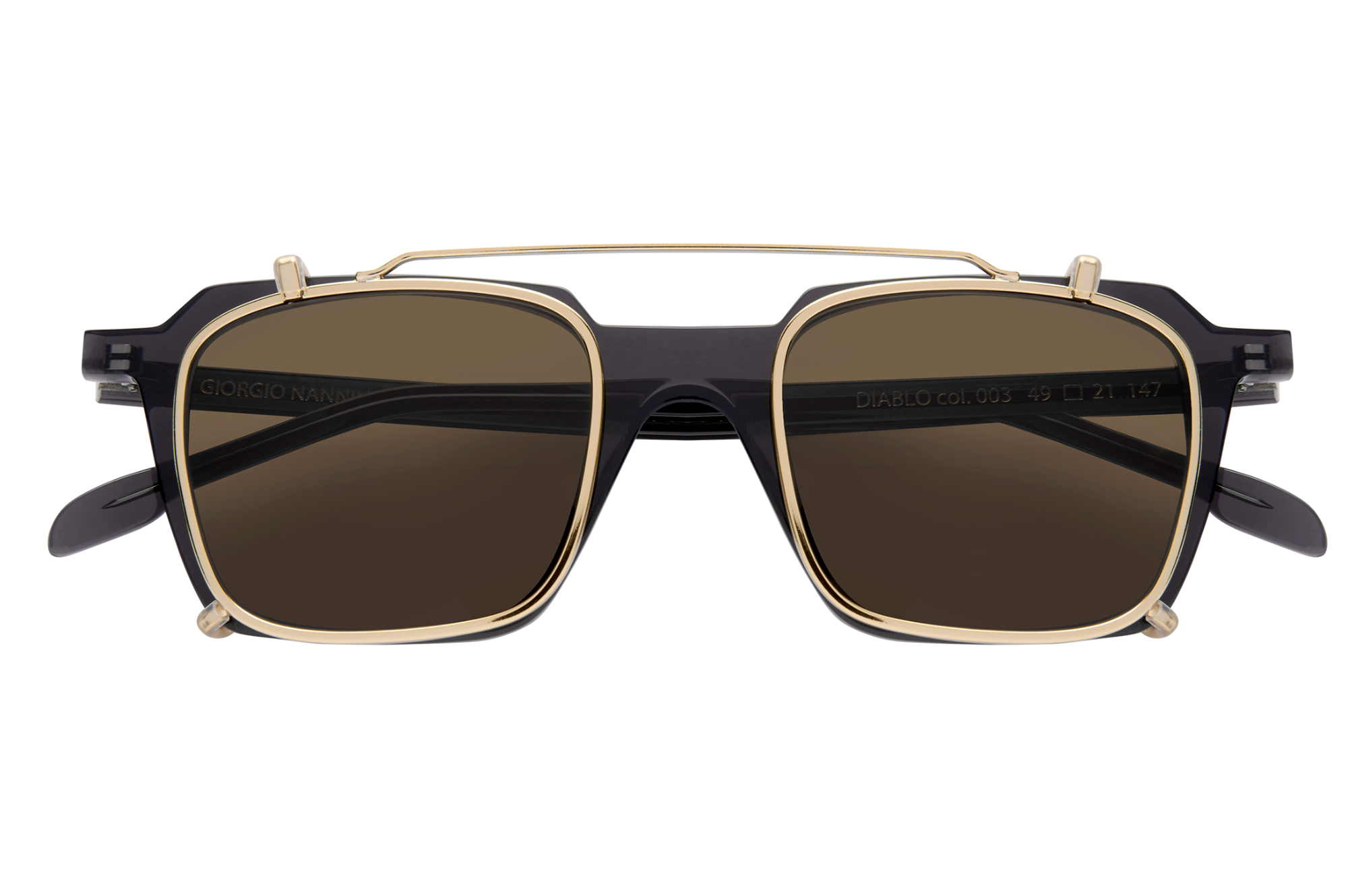 Occhiali da vista GIORGIO NANNINI FILUM DIABLO CLIP-ON Clip-on oro