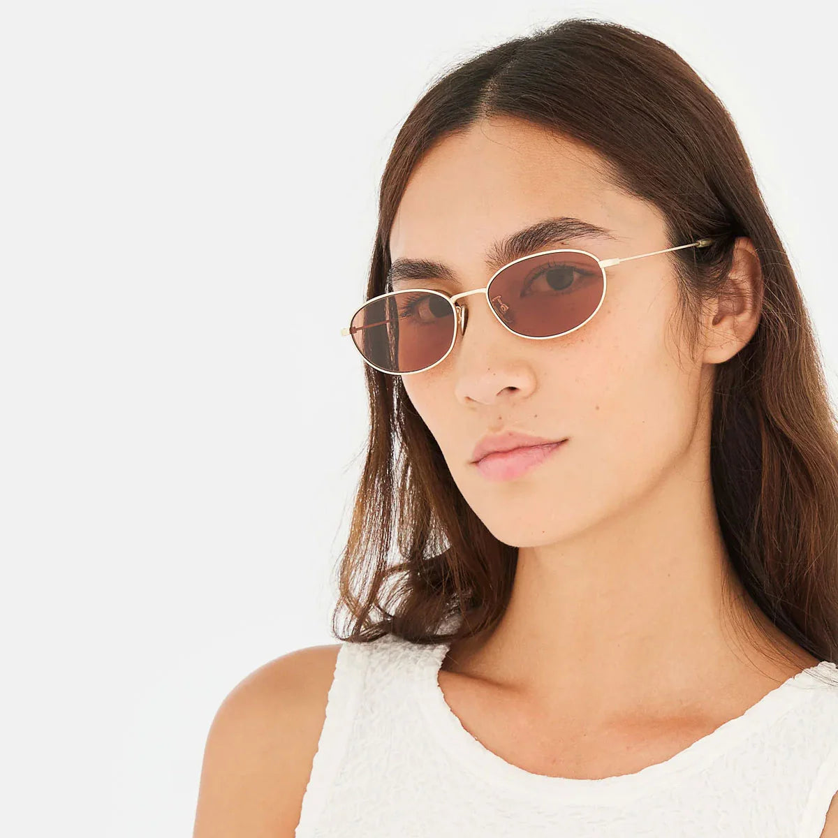 RetroSuperFuture Occhiali da Sole IAXW V21 Uovo Graffiato Oro/Marrone Unisex