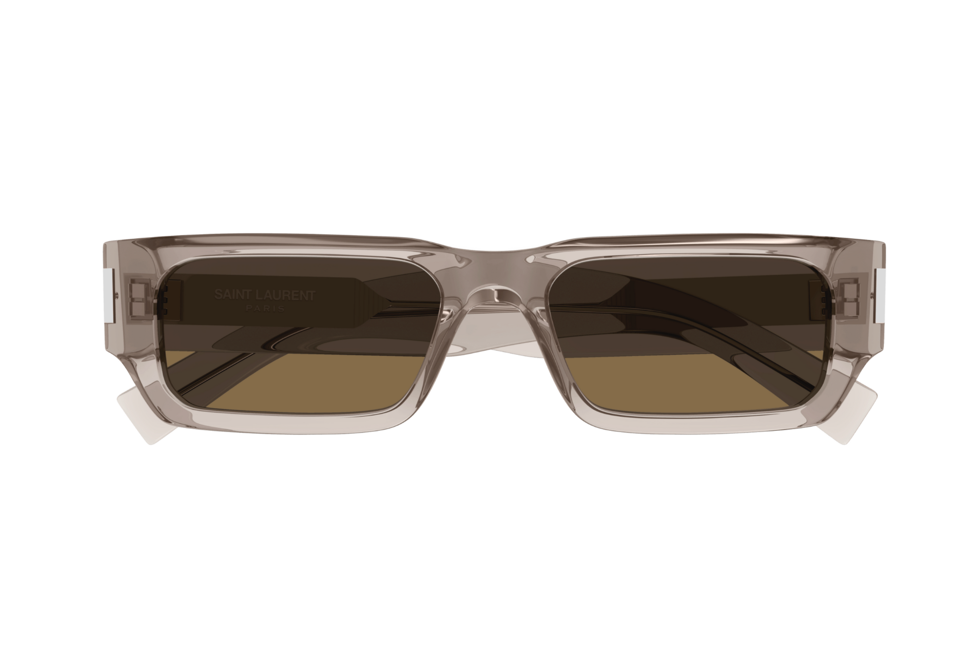Occhiali da sole SAINT LAURENT SL660 Shiny medium havana