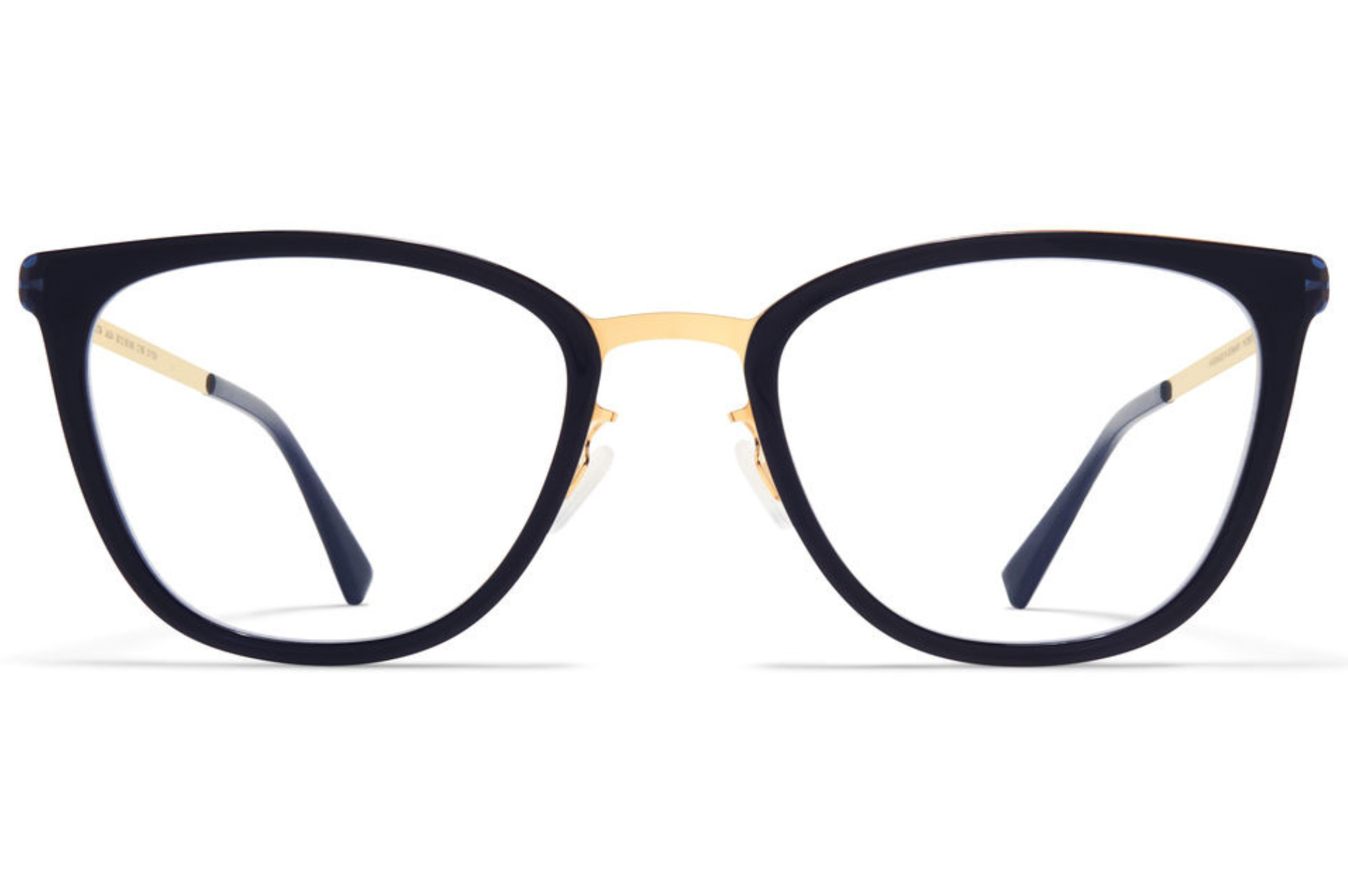 Occhiali da vista MYKITA JADA A76 Glossy Gold Milky Indigo