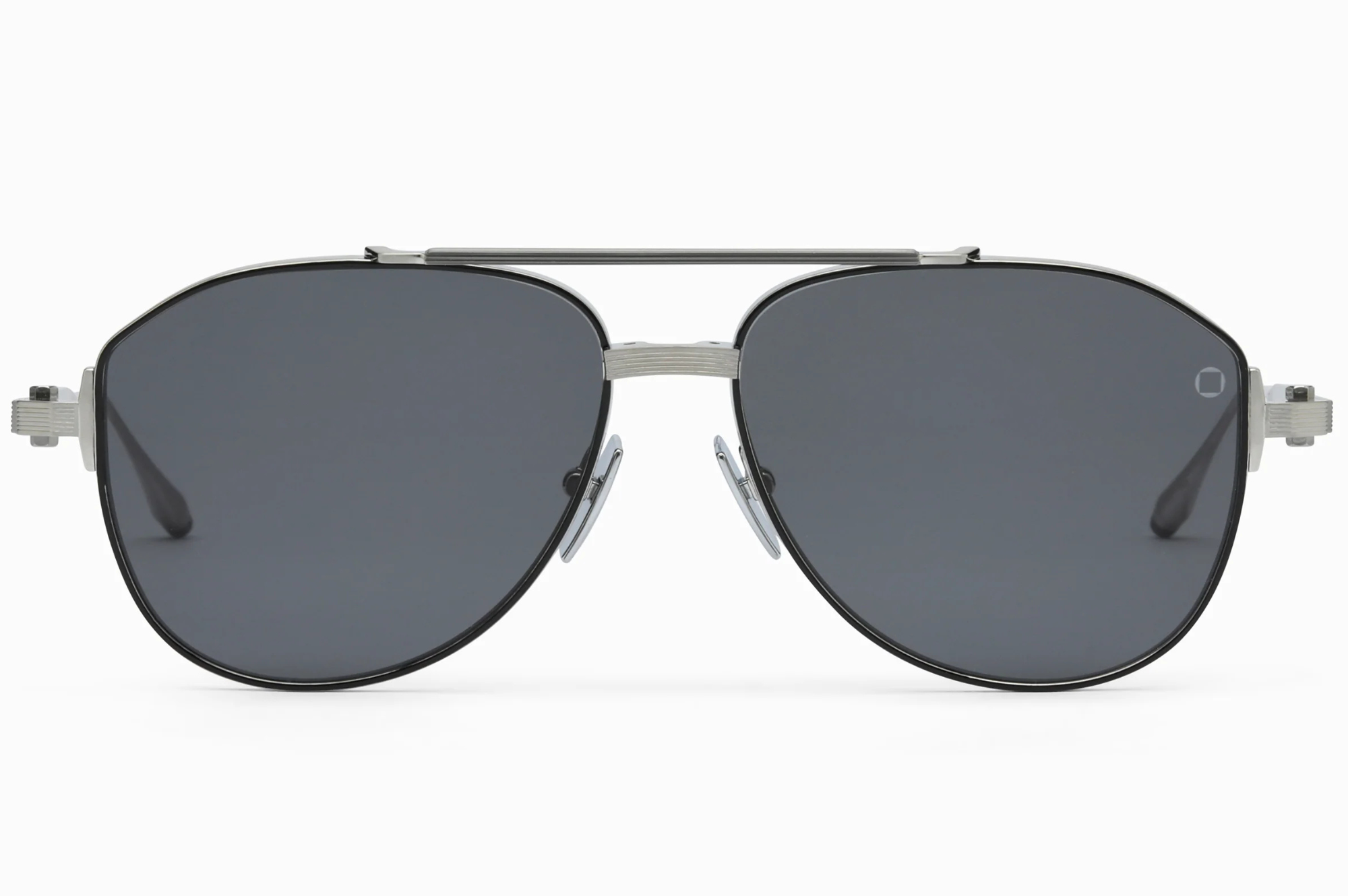 Occhiali da sole AKONI HELIOS Brushed Silver