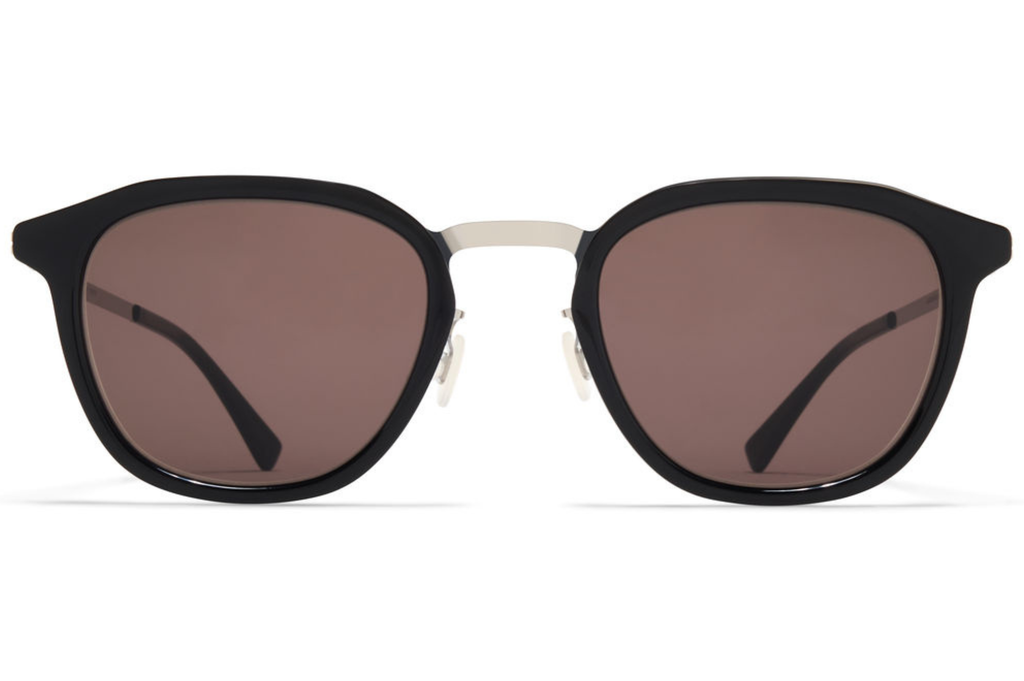 Occhiali da sole MYKITA PAVI A81 Shiny Silver Black