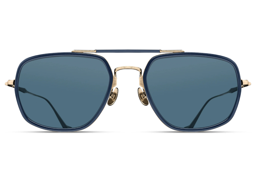 Occhiali da sole MATSUDA M3123 Brushed Gold - Navy