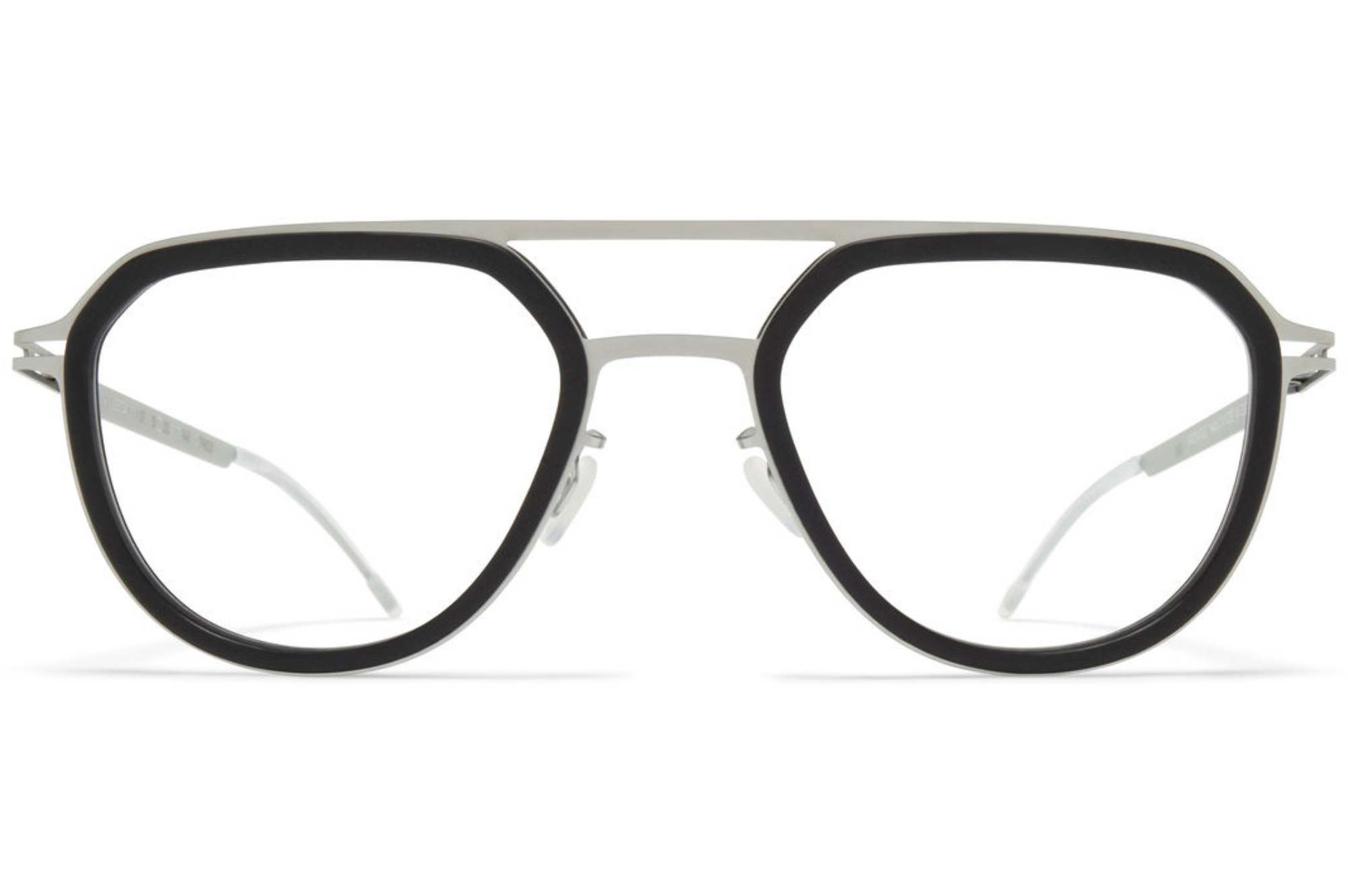 Occhiali da vista Mykita ML17 MH79-Leica Silver Pitch Black