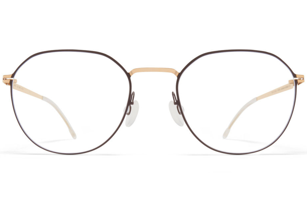 Occhiali da vista MYKITA YNGVE Champagne Gold Dark Brown