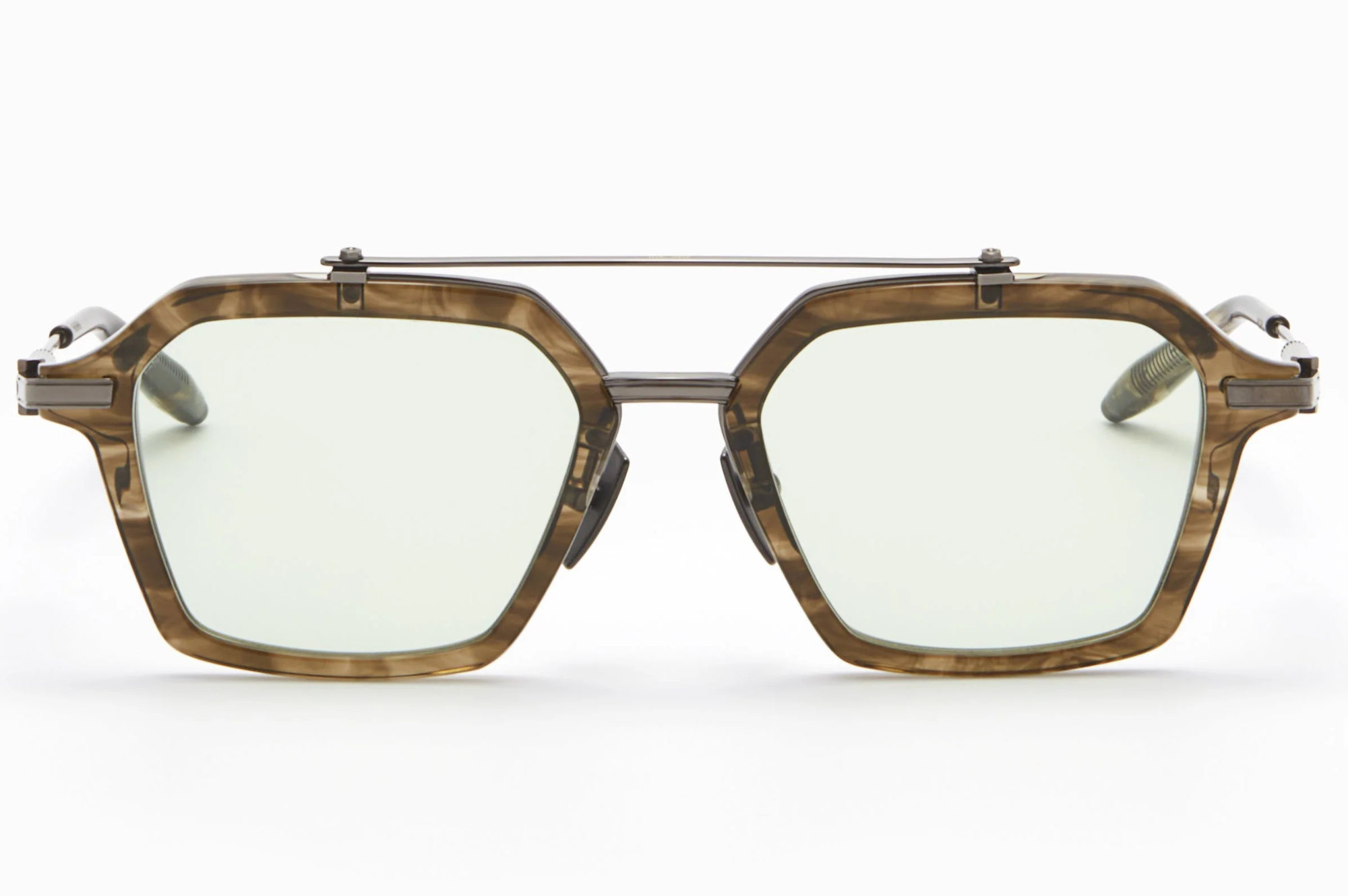 Occhiali da vista AKONI AKARI ALTERNATIVE FIT Green Tortoise Swirl