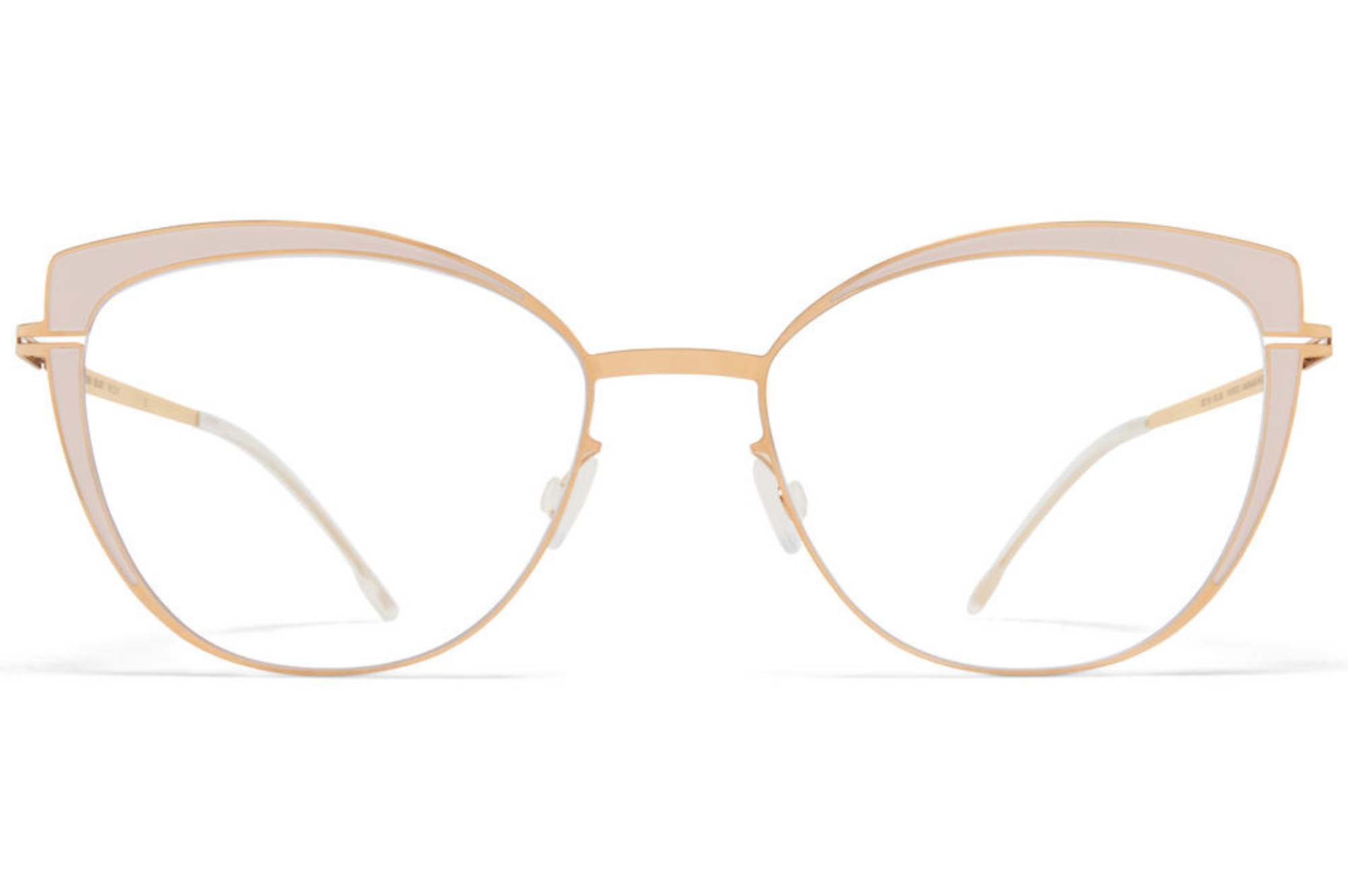 Occhiali da vista MYKITA KELSEY Champagne Gold Aurore