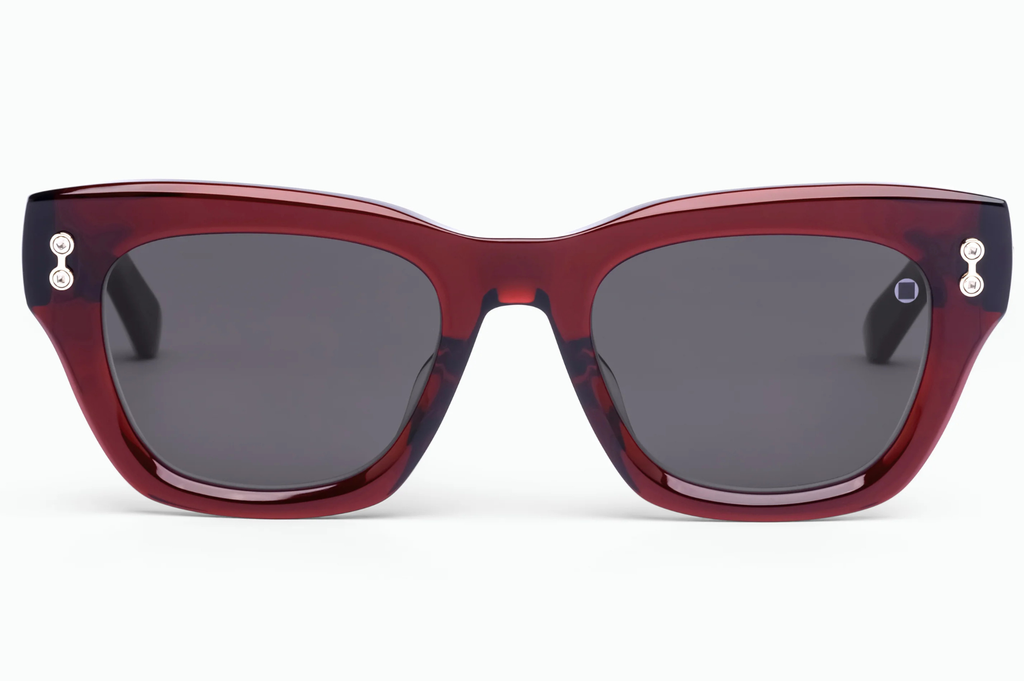 Occhiali da sole AKONI NEBULA Crystal Bordeaux