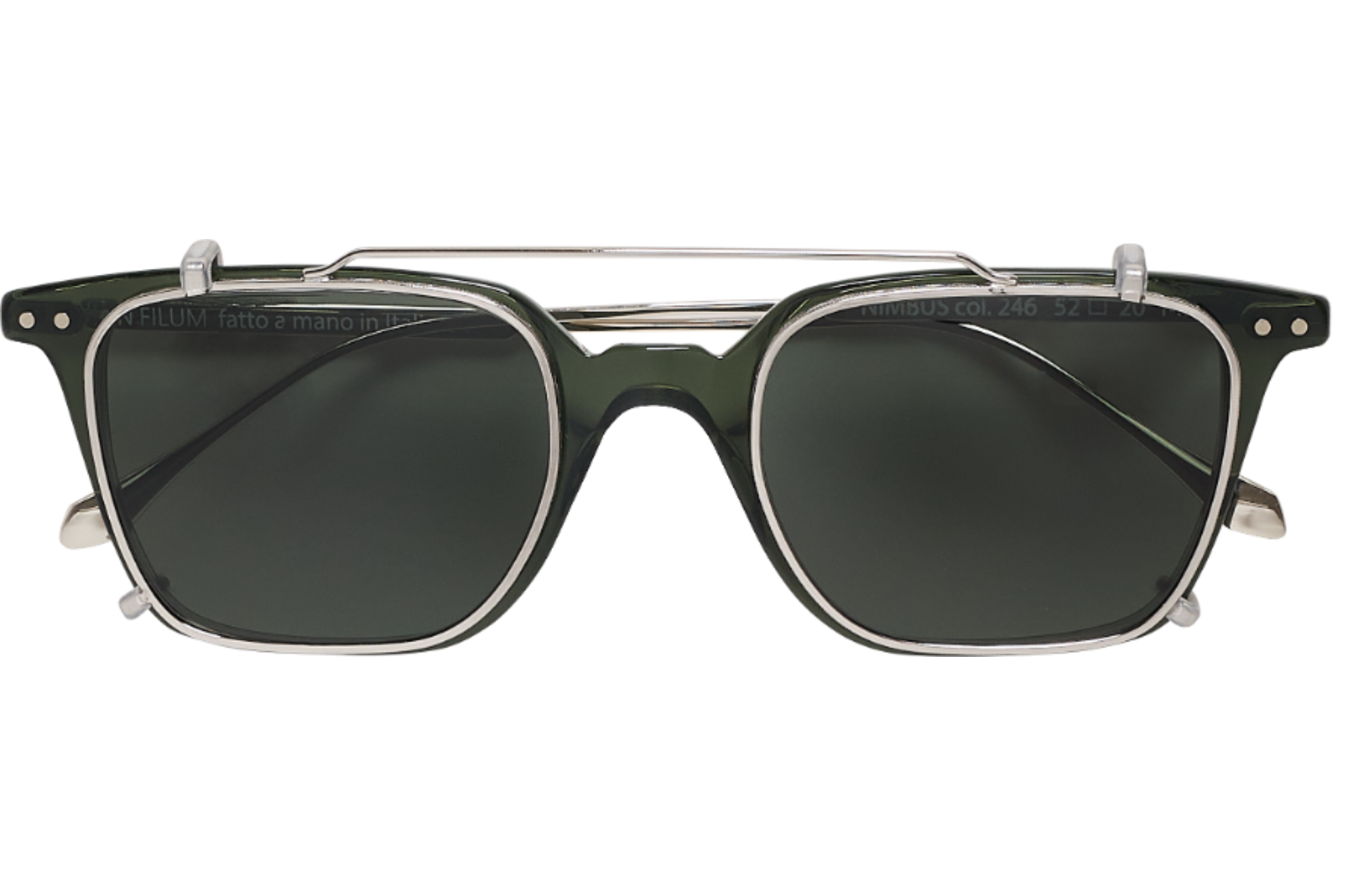 Occhiali da vista GIORGIO NANNINI FILUM NIMBUS CLIP-ON Clip-on argento