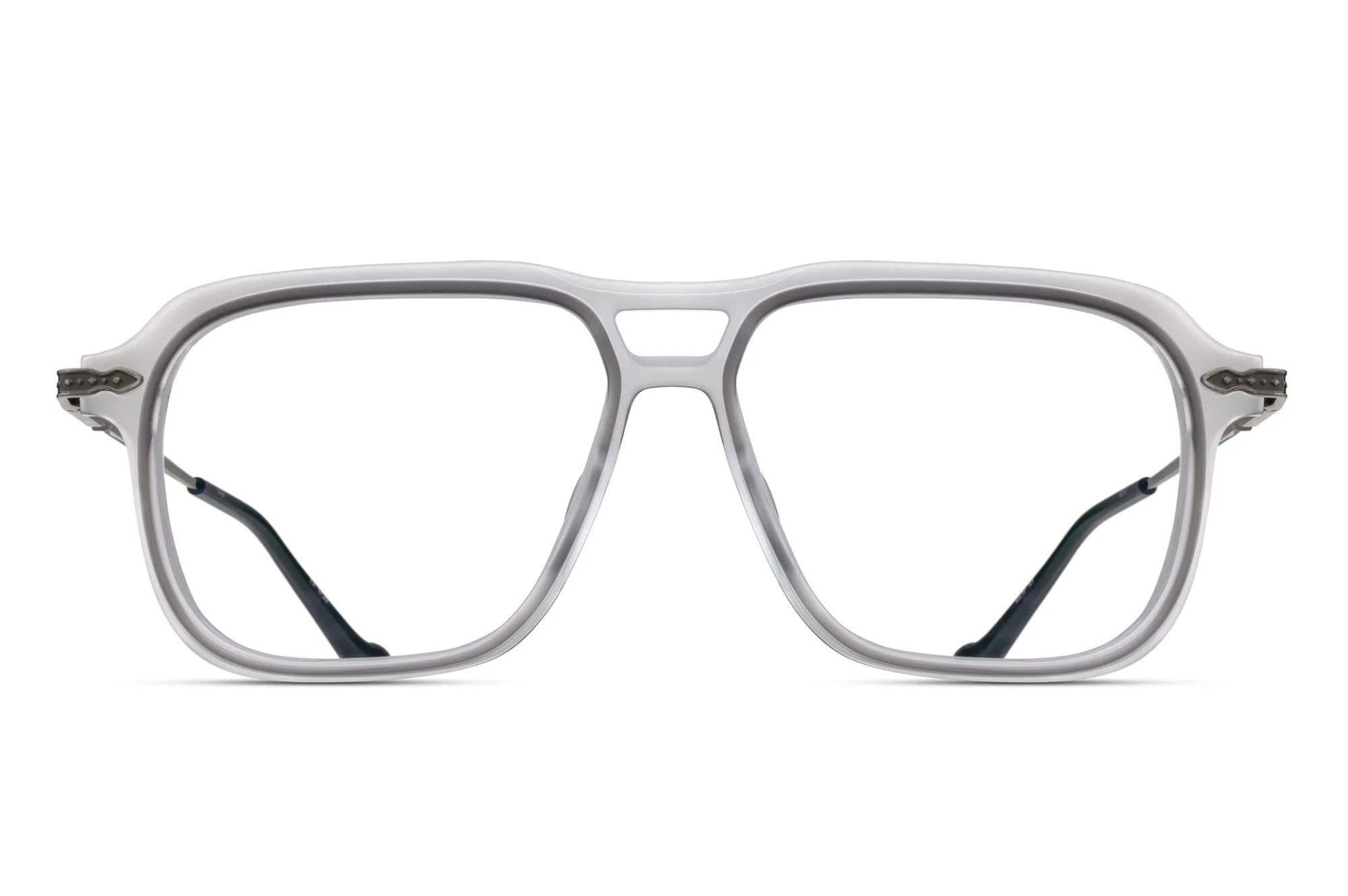 Occhiali da vista MATSUDA M2062 CRYSTAL ANTIQUE SILVER