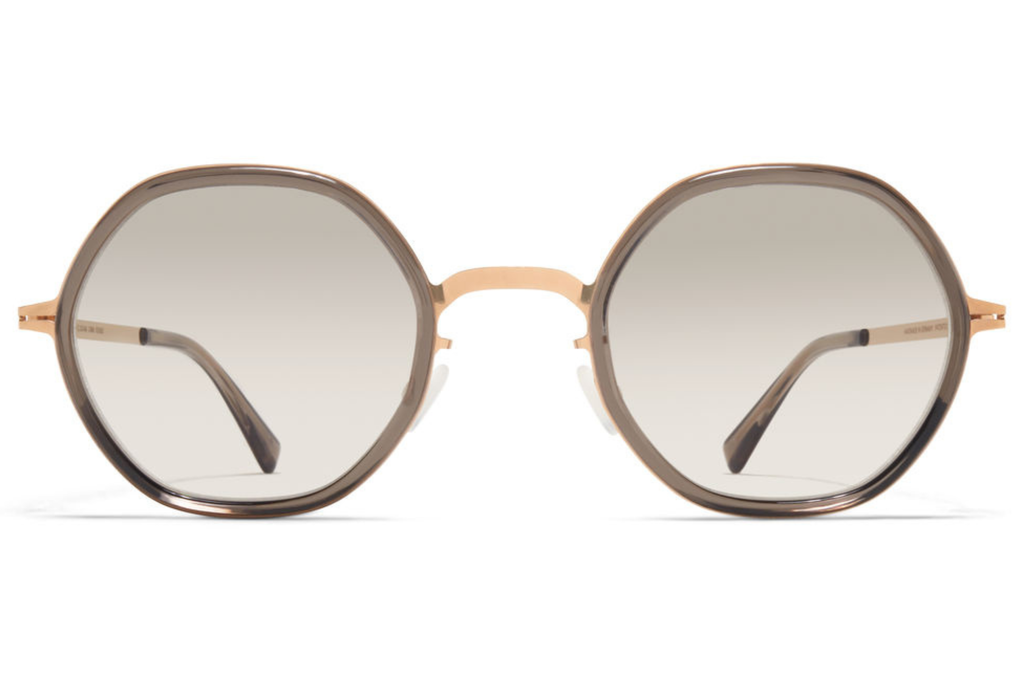 Occhiali da sole MYKITA ALYA A83-Champagne Gold Clear Ash