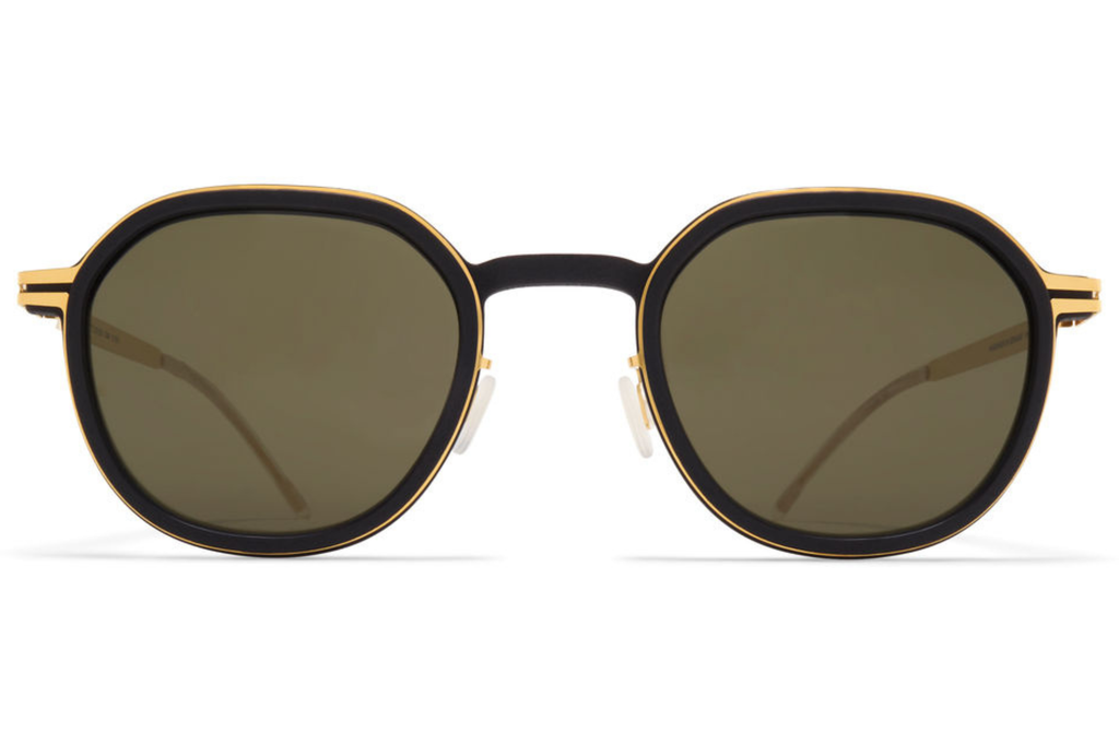Occhiali da sole MYKITA BIRCH MH7-Pitch Black Glossy Gold