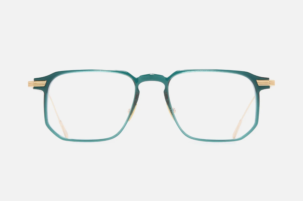 Occhiali da vista Cutler And Gross 0007 Green on 24K Yellow Gold