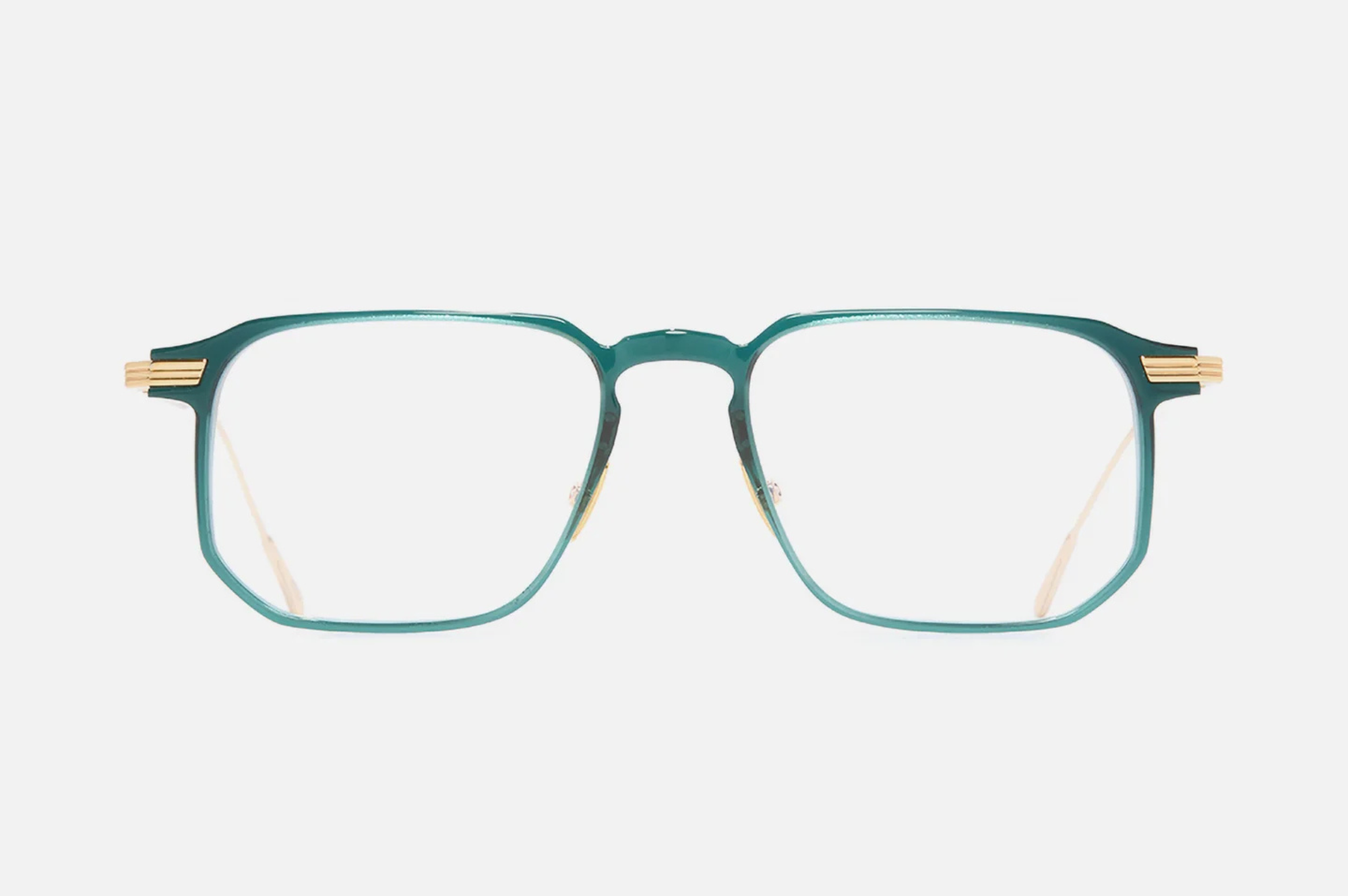 Occhiali da vista Cutler And Gross 0007 Green on 24K Yellow Gold