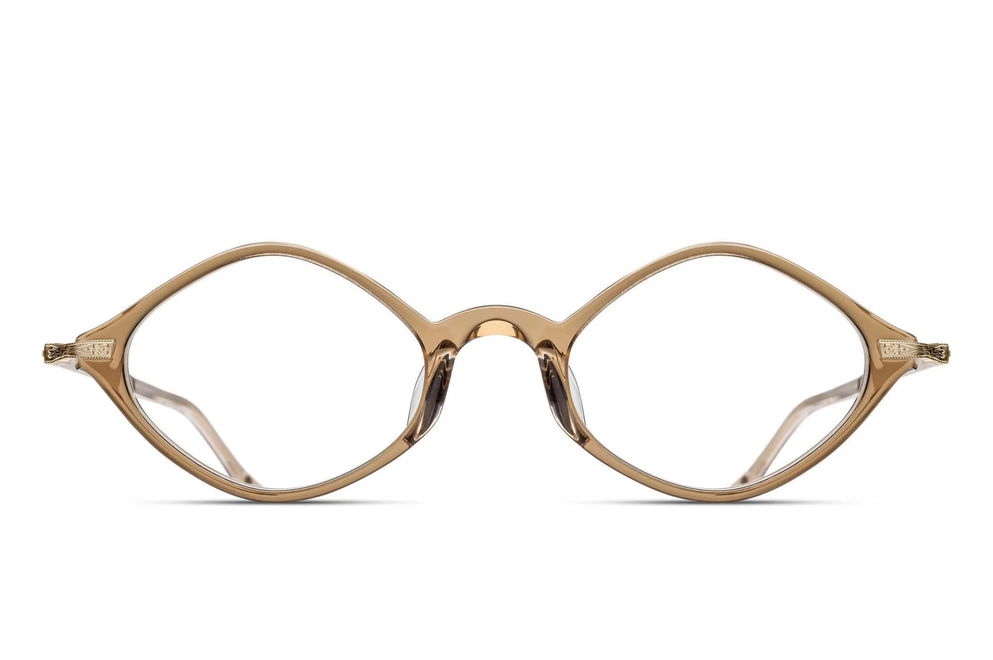 Occhiali da vista MATSUDA M2066 CARAMEL BRUSHED GOLD