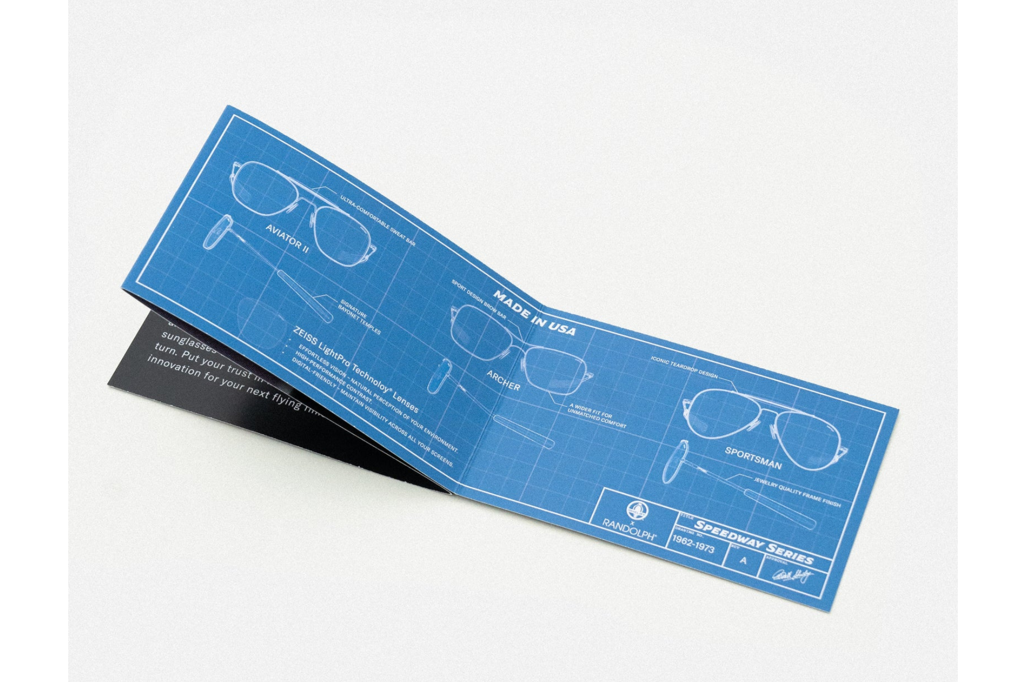 Occhiali da sole Randolph Engineering SP028 Gunmental
