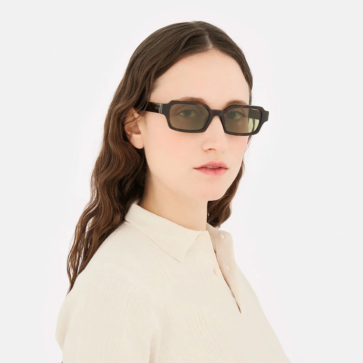 RetroSuperFuture Occhiali da Sole IH3V 8ZE Carino 3627 Marrone/Verde Unisex