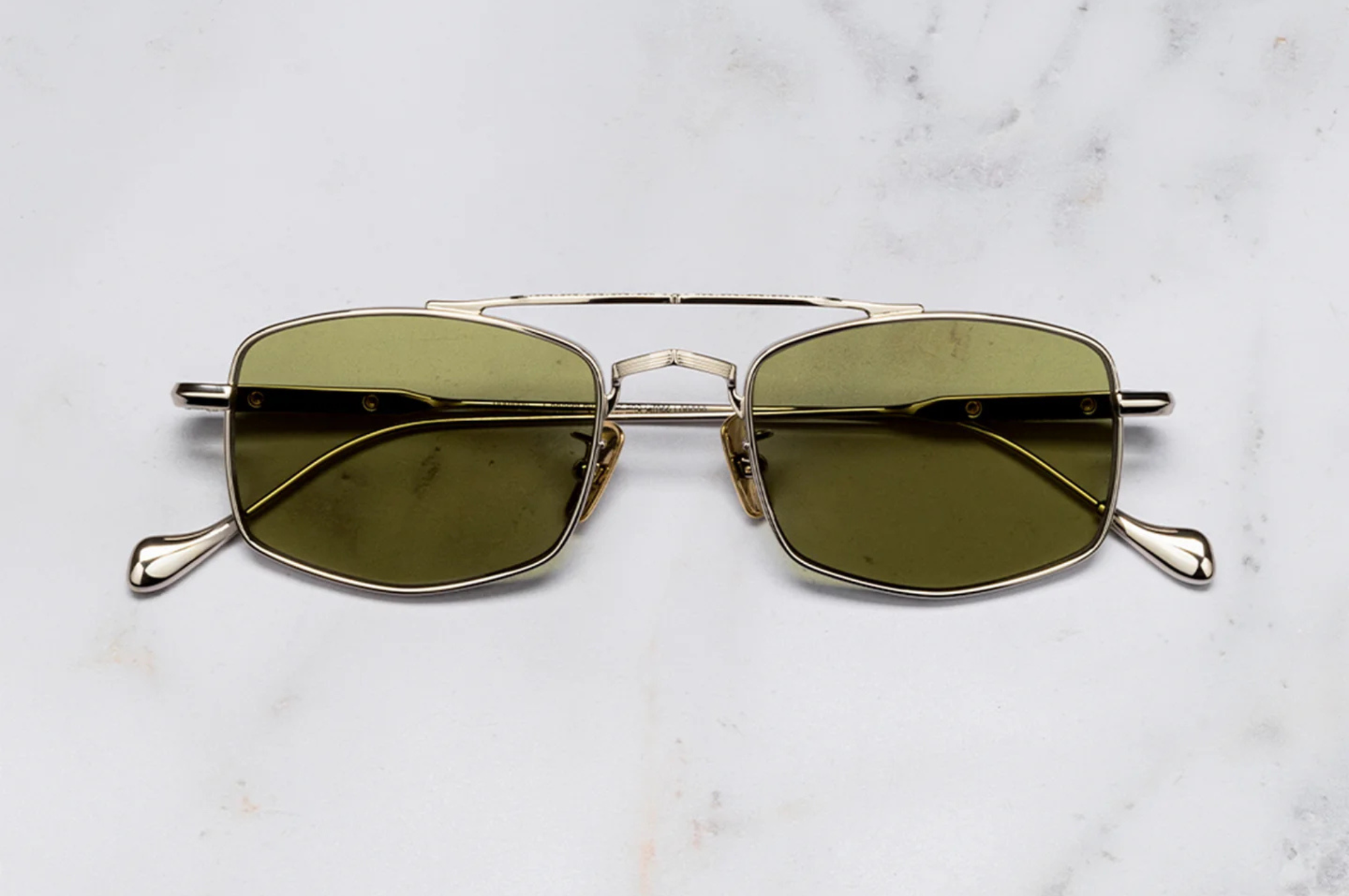 Occhiali da sole Cutler And Gross The Great Frog Bowie Silver Green