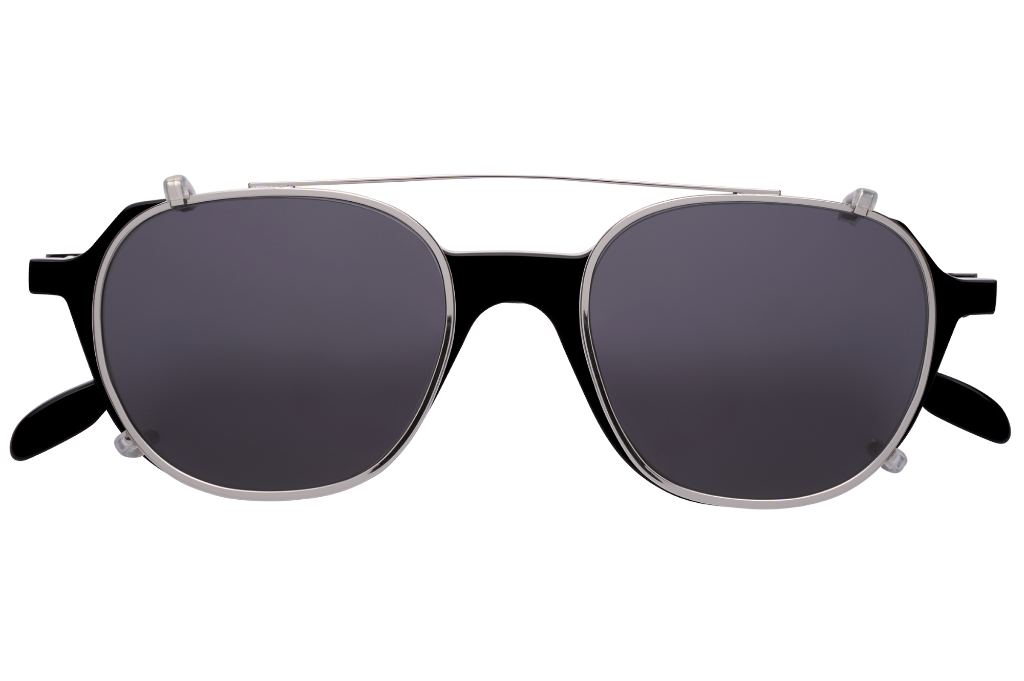 Occhiali da vista GIORGIO NANNINI FILUM CAURO CLIP-ON clip-on argento