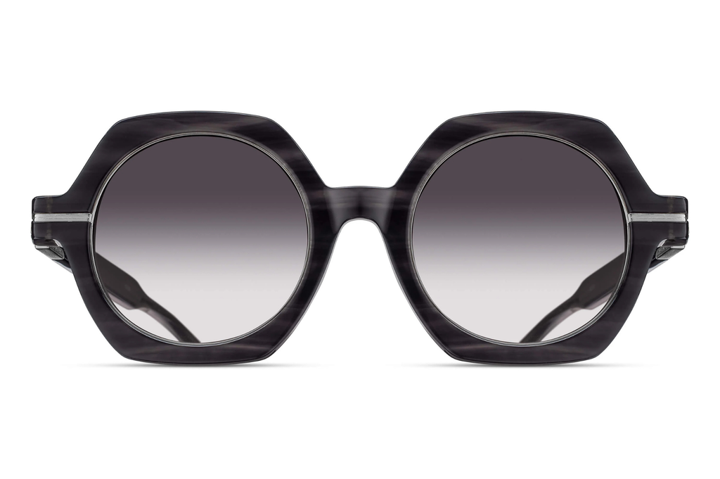 Occhiali da sole MATSUDA M2072 Black Stripe - Brushed Silver