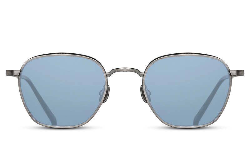 Occhiali da sole MATSUDA M3101 ANTIQUE SILVER - NAVY