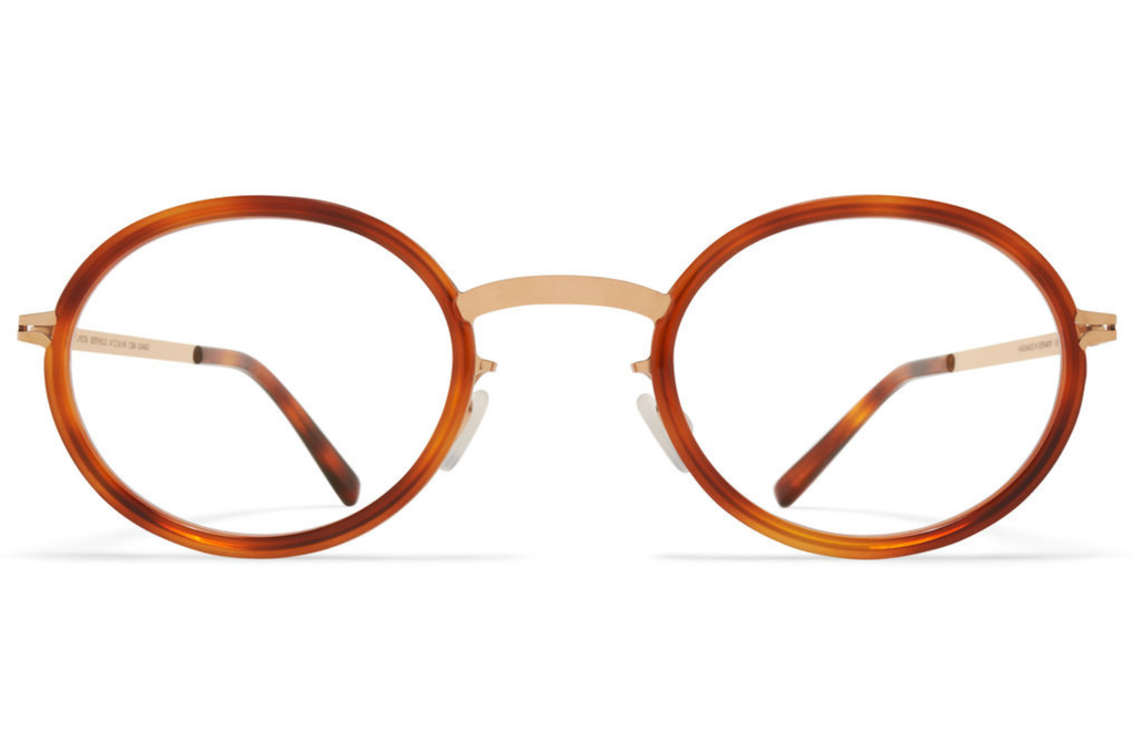 Occhiali da vista MYKITA BERTHOLD A99-Champagnegold Soft Havana