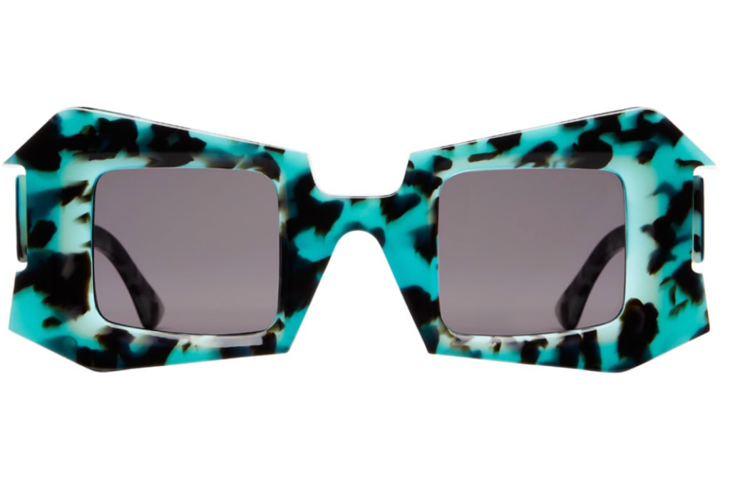 Occhiali da sole KUBORAUM R3 Water Green Havana Cut
