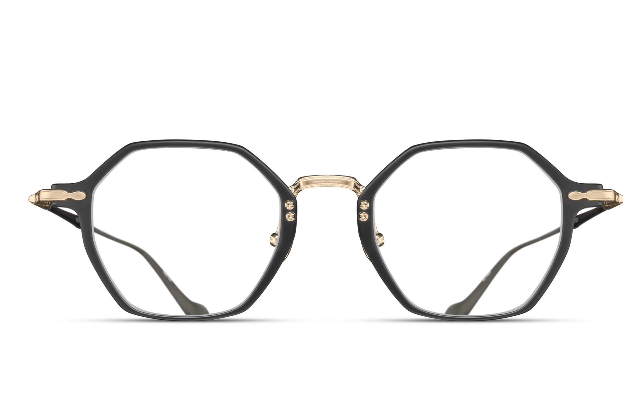 Occhiali da vista MATSUDA M3133 Brushed Gold - Matte Black