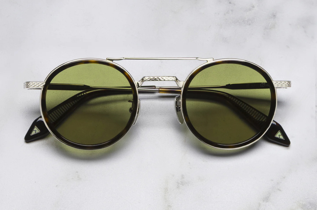 Occhiali da sole Cutler And Gross Breitling Chrono 0002 Classic Havana