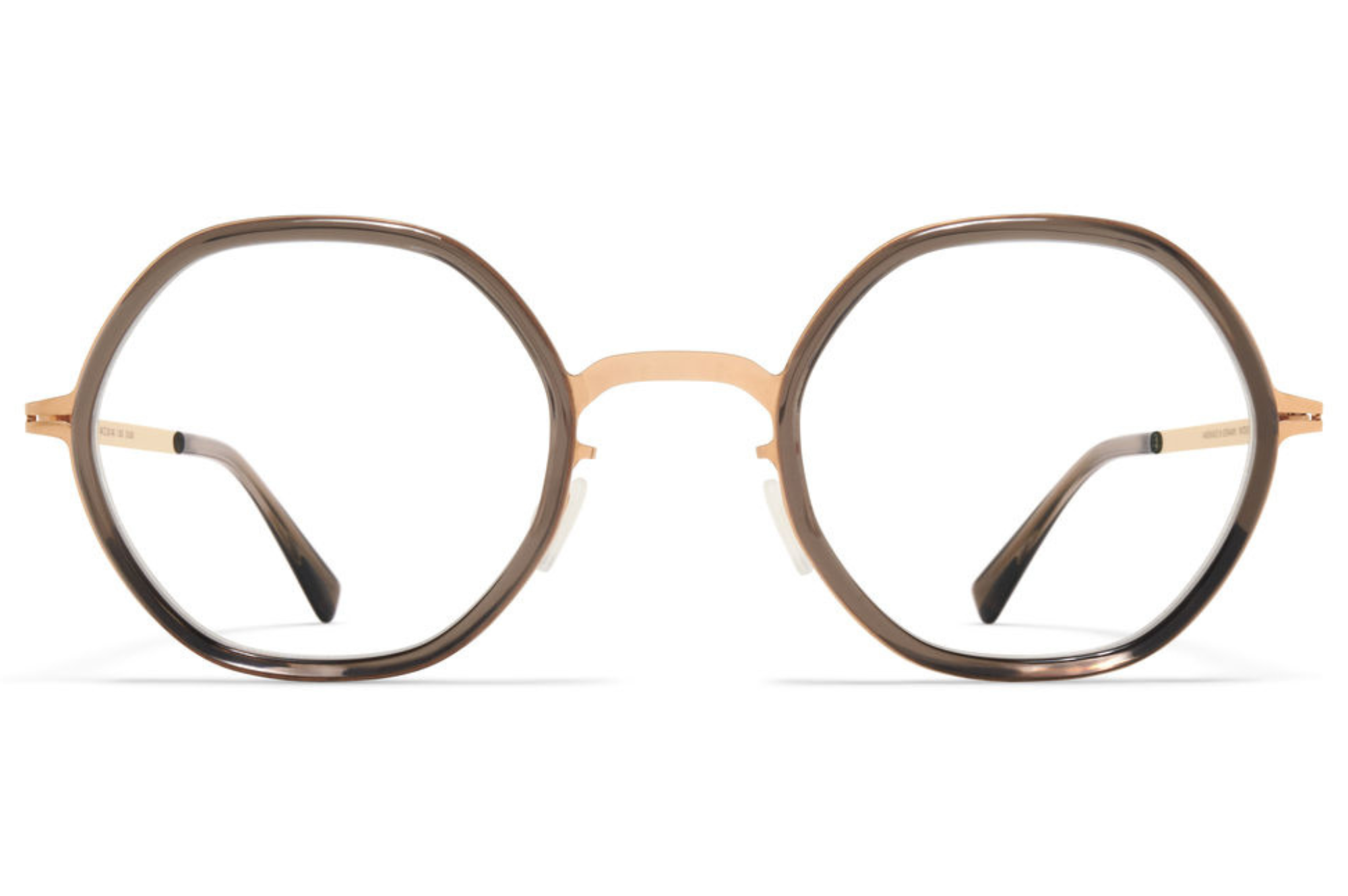 Occhiali da vista MYKITA ALYA A83-Champagne Gold Clear Ash