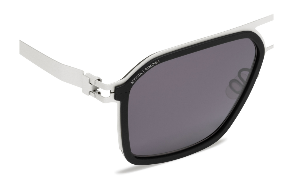 occhiali da sole MYKITA RIMOWA MR003 AL1 White Silver Black