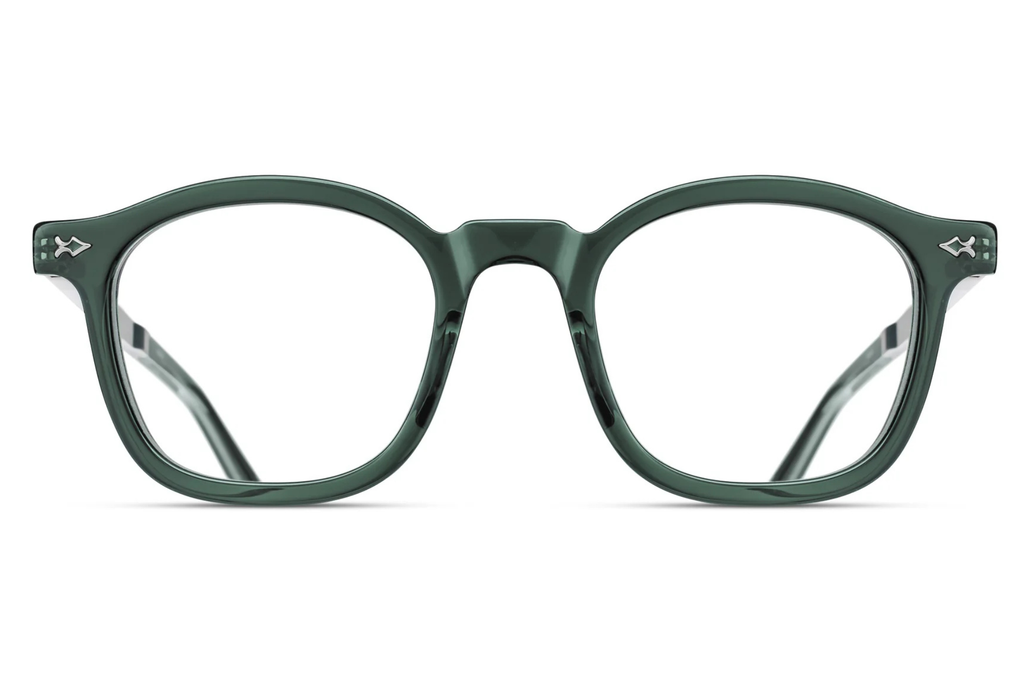 Occhiali da vista MATSUDA M2068 BOTTLE GREEN - BRUSHED SILVER