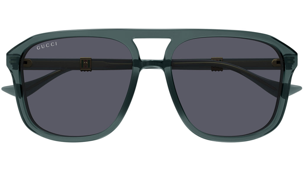 Occhiali da sole GUCCI GG1494S Shiny transparent sea pine grey