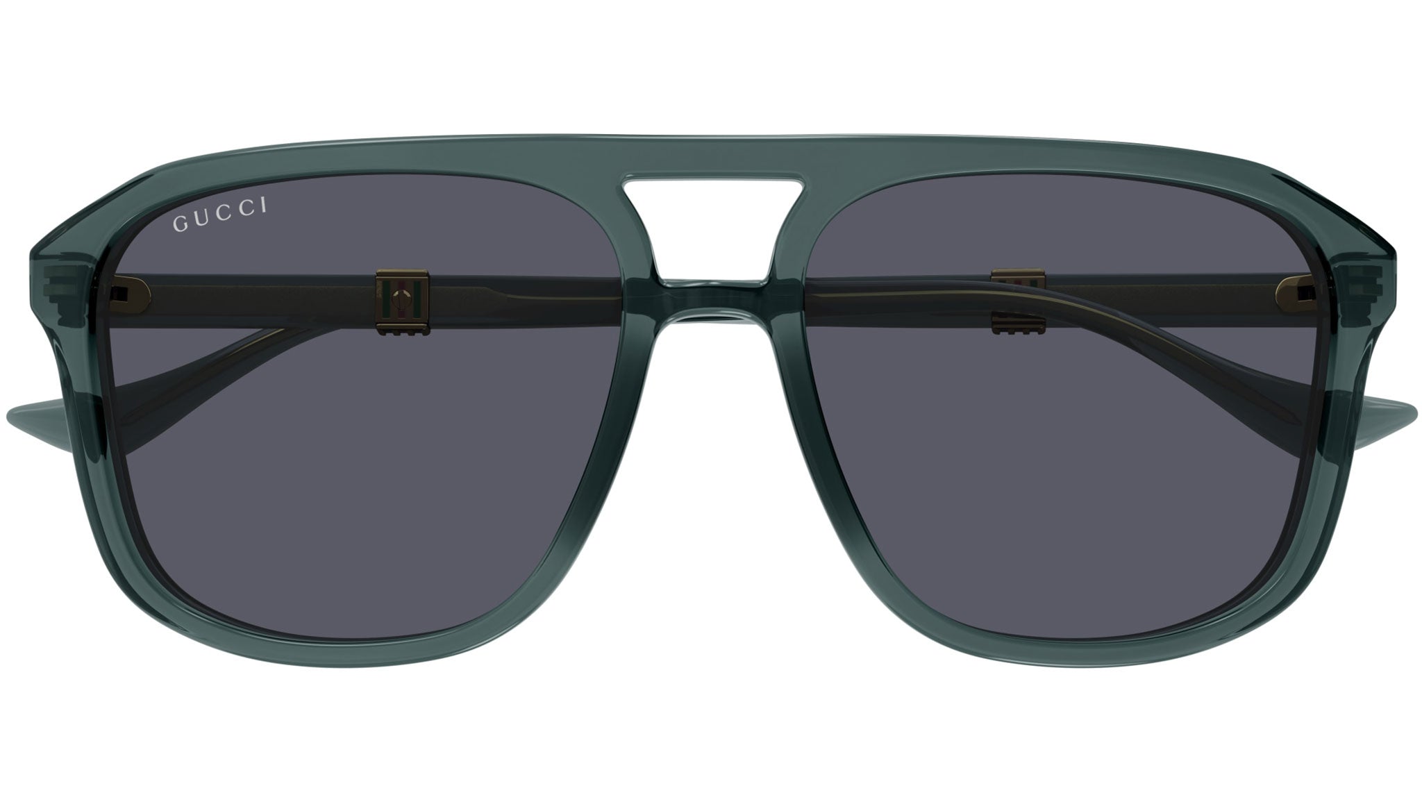 Occhiali da sole GUCCI GG1494S Shiny transparent sea pine grey