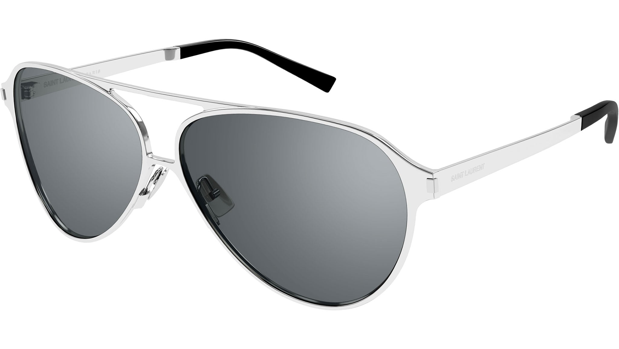 Occhiali da sole SAINT LAURENT SL734 Shiny silver