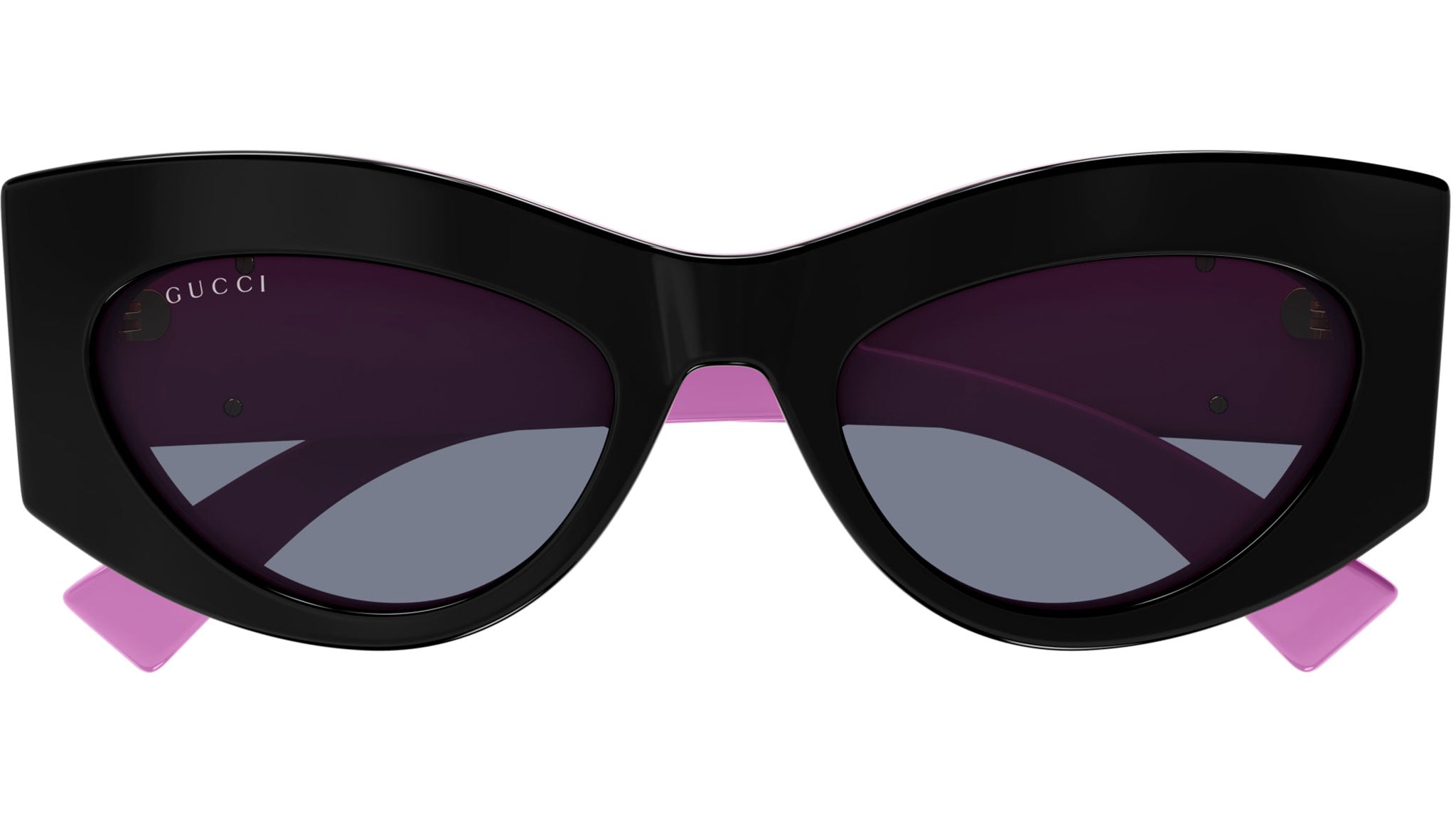 Occhiali da sole GUCCI GG1843S Shiny bilayer black + sld fuchsia