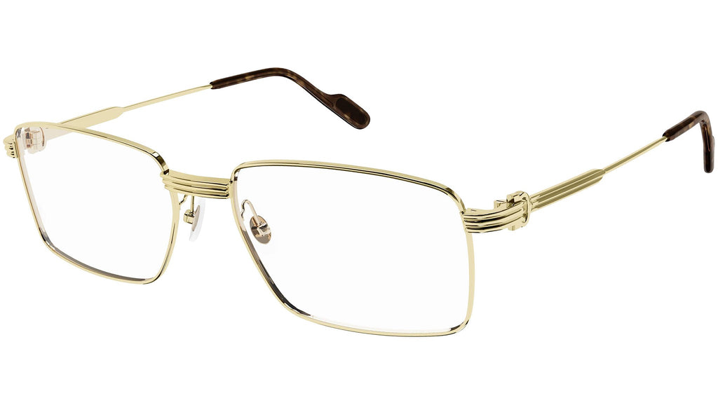 Occhiali da vista CARTIER CT0314O Smooth golden finish