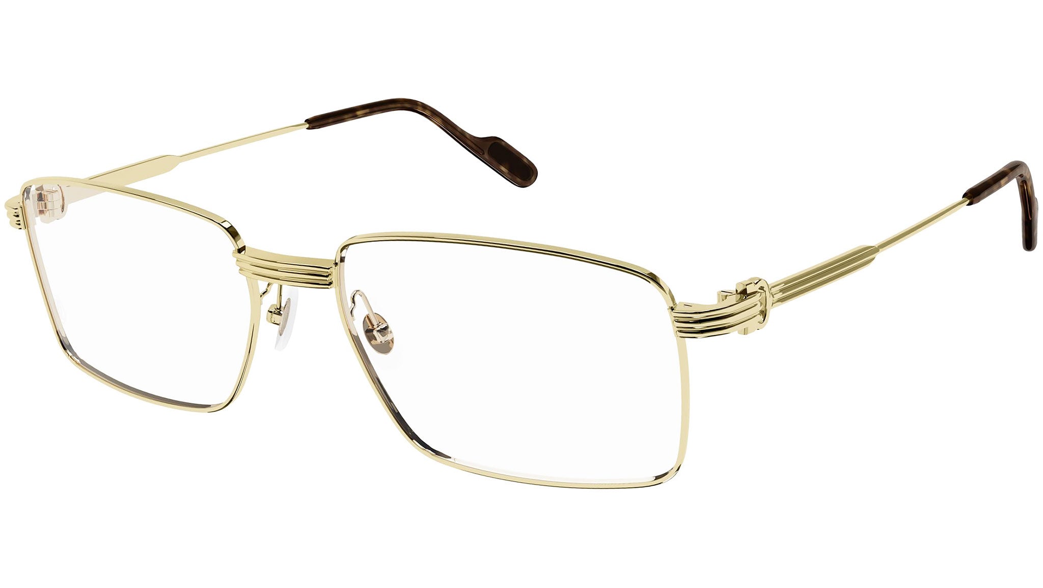 Occhiali da vista CARTIER CT0314O Smooth golden finish
