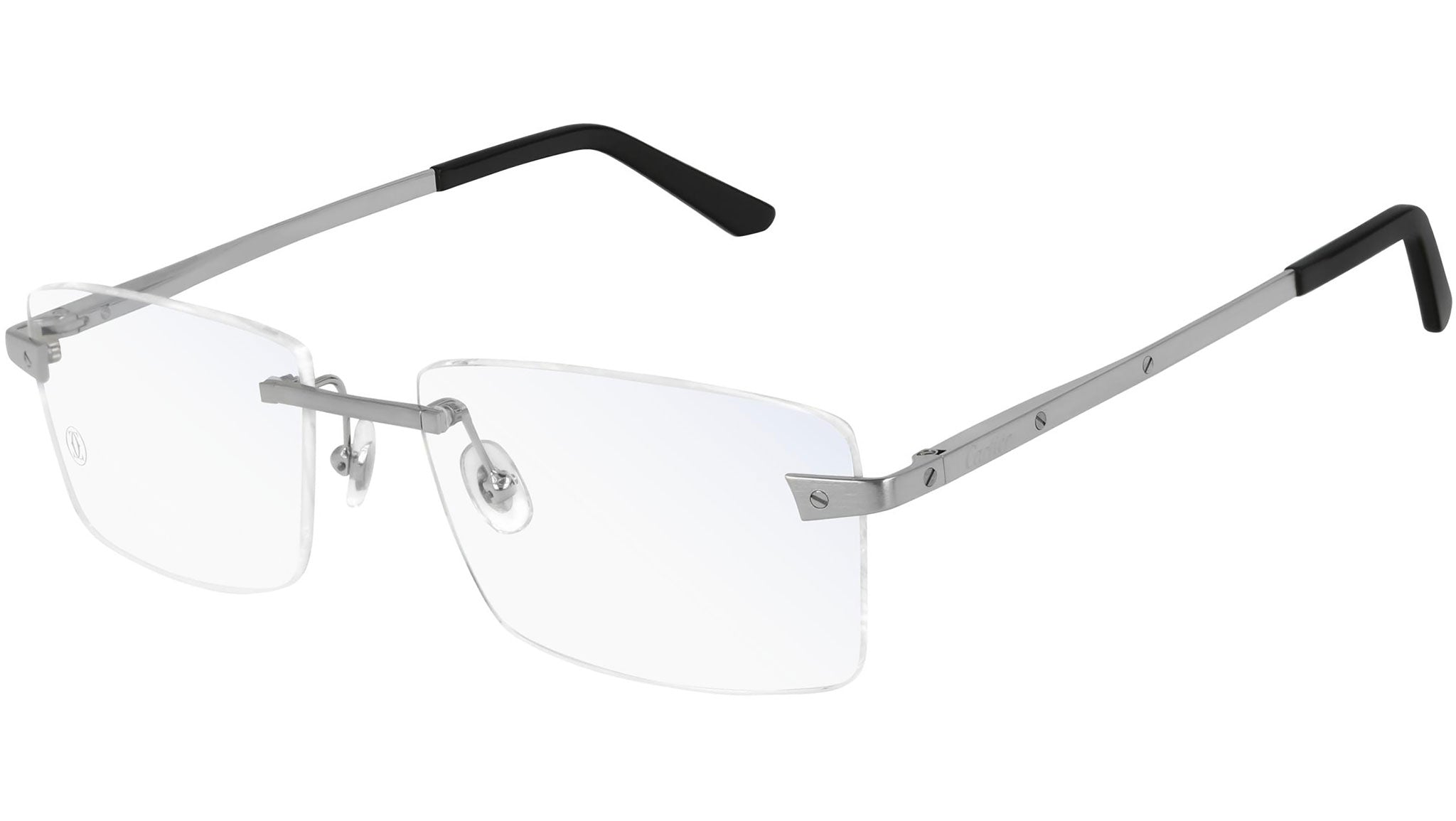 Occhiali da vista CARTIER CT0167O Brushed platinum