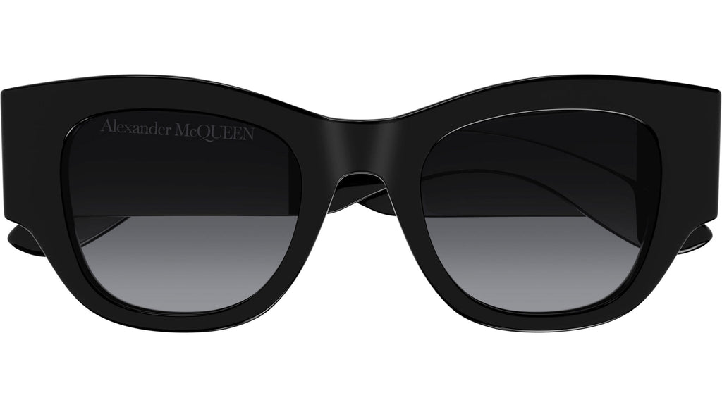 Occhiali da sole ALEXANDER MCQUEEN AM0420S Shiny solid black