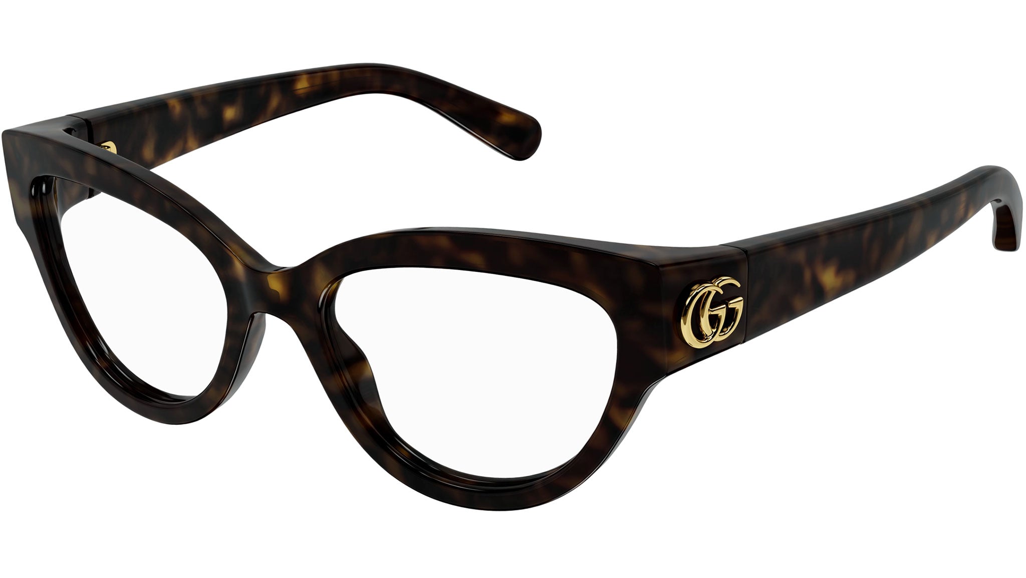 Occhiali da vista GUCCI GG1598O Shiny dark havana