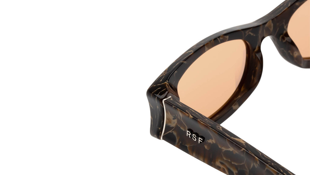 Occhiali RETROSUPERFUTURE Razz Brown marble