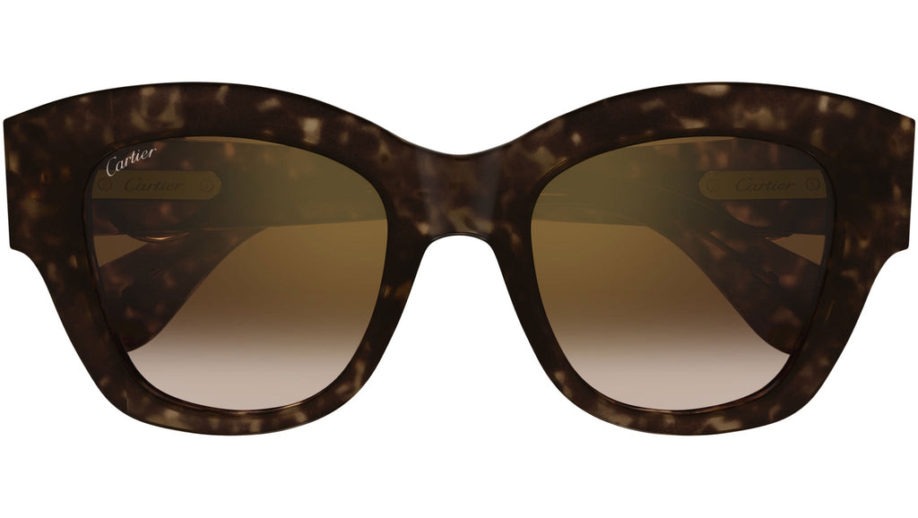 Occhiali da sole CARTIER CT0547S Dark tortoiseshell effect