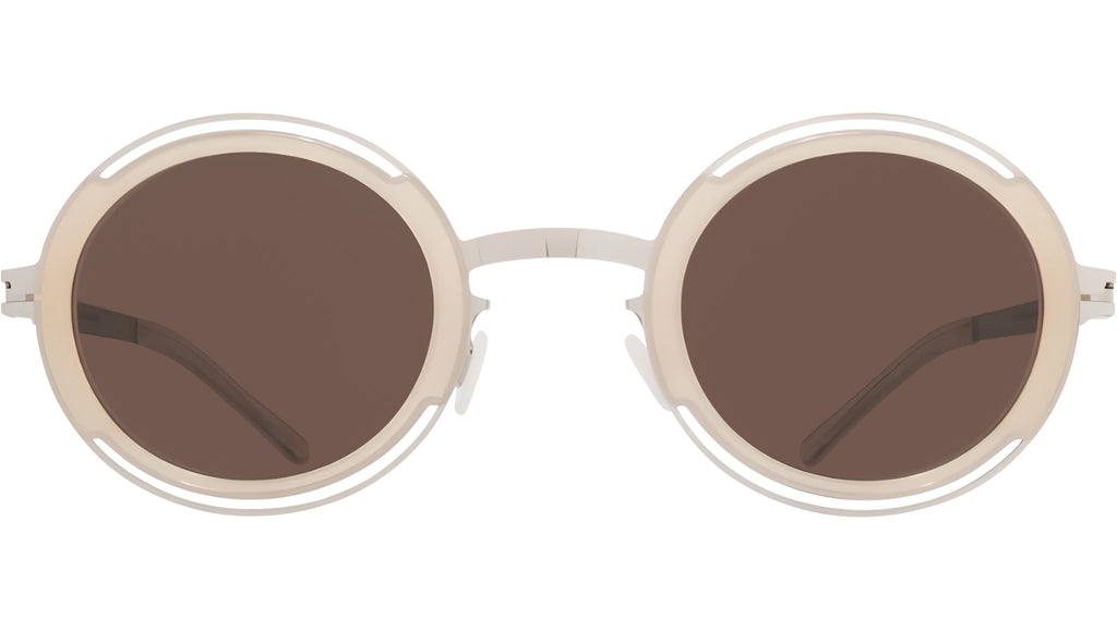 Occhiali da sole MYKITA PEARL Shiny silver blonde