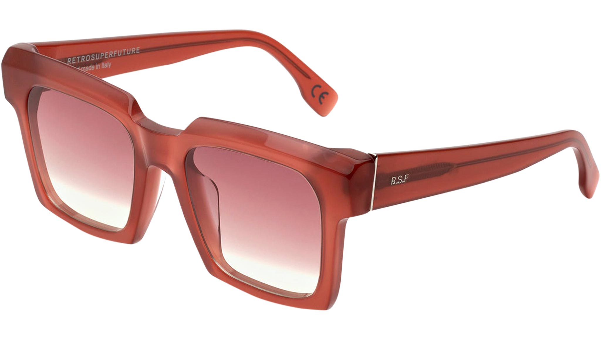 Occhiali RETROSUPERFUTURE Palazzo Warm red tinted