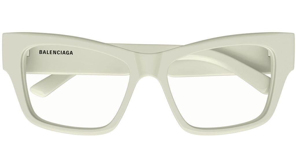Occhiali da vista BALENCIAGA BB0378O Shiny solid ivory