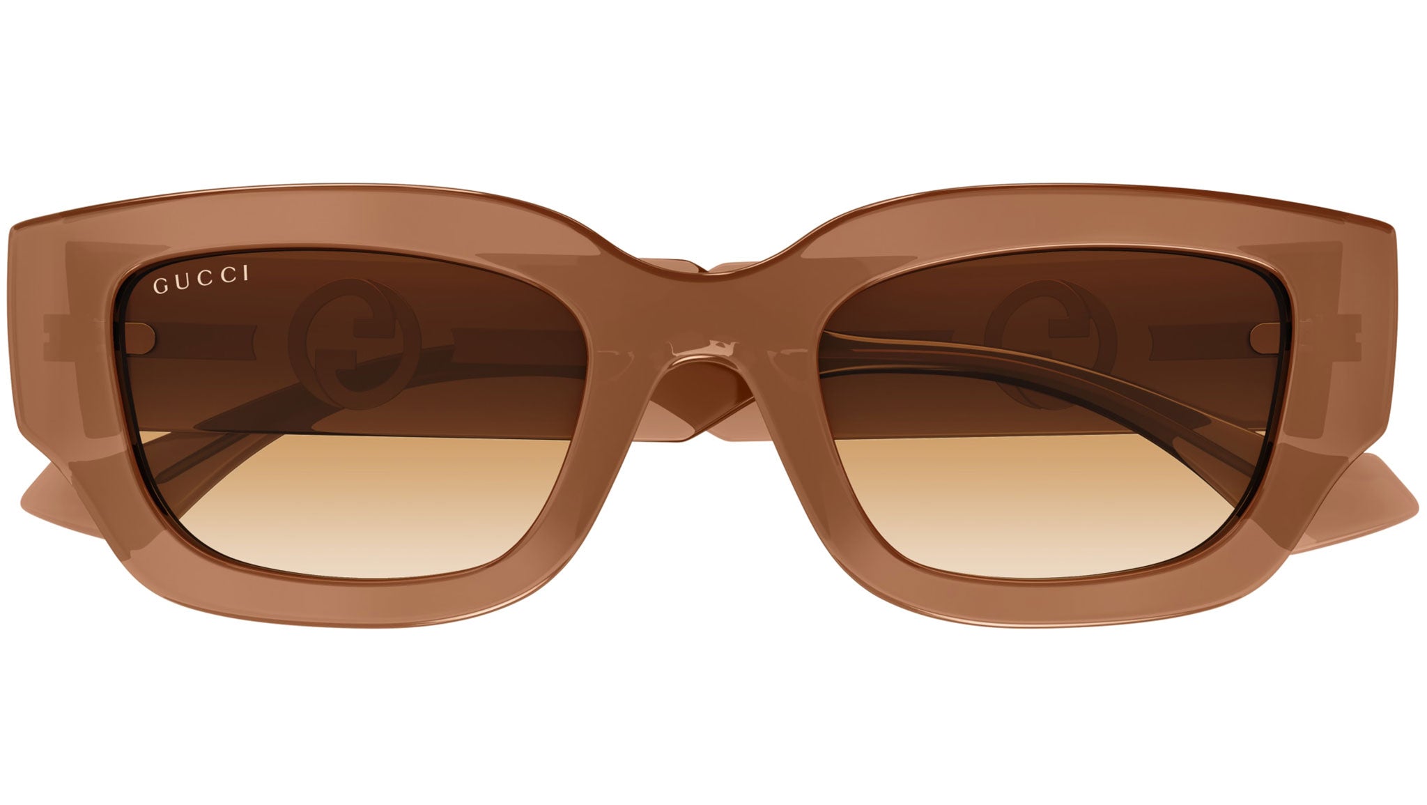 Occhiali da sole GUCCI GG1558SK Shiny transparent amber brown