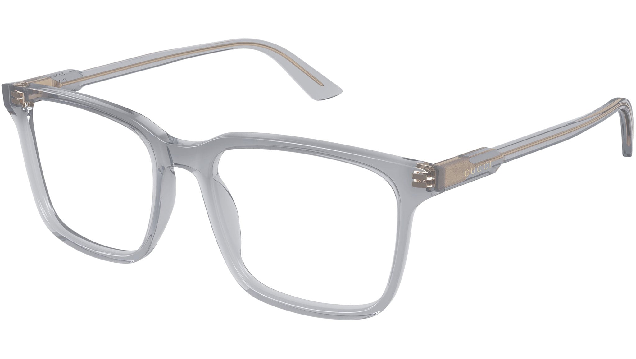 Occhiali da vista GUCCI GG1120O Shiny transparent denim blue
